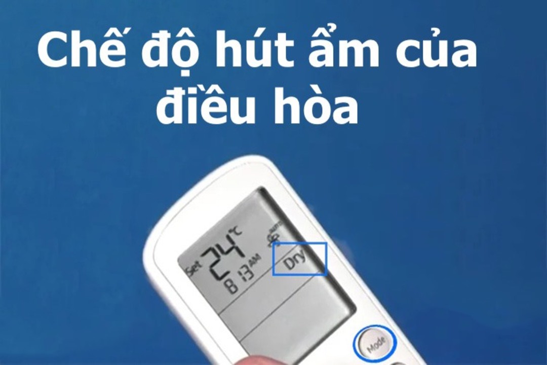Ưu nhược điểm chế độ hút ẩm của điều hòa