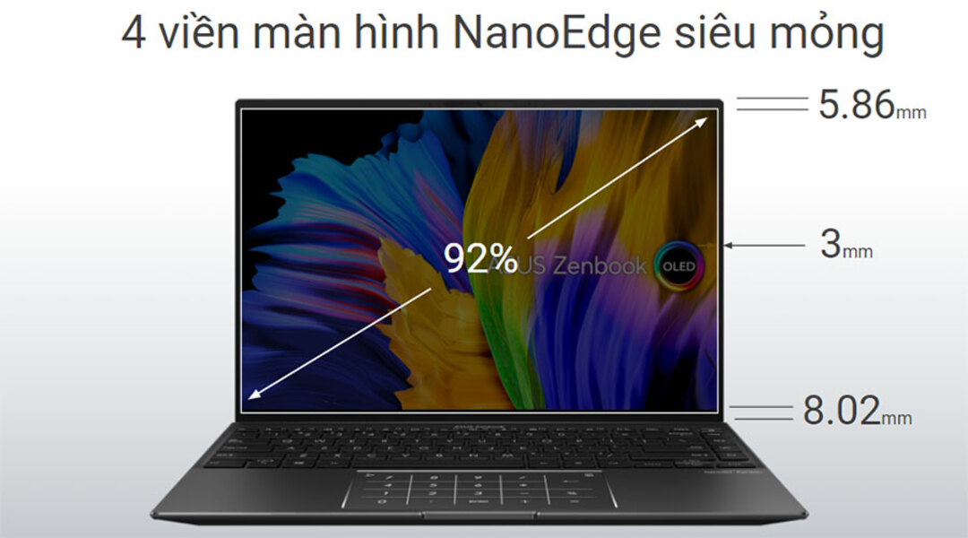 hiệu suất tối ưu trên màn hình NanoEdge 28K