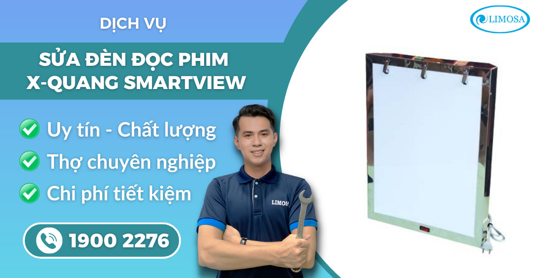 Sửa đèn đọc phim x-quang SMARTVIEW Limosa