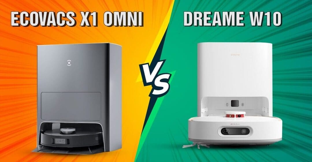 So sánh Ecovacs X1 Omni vs Dreame W10