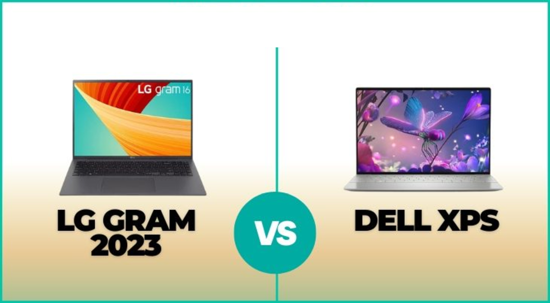 So sánh LG Gram 14 (2023) với Dell XPS 9315