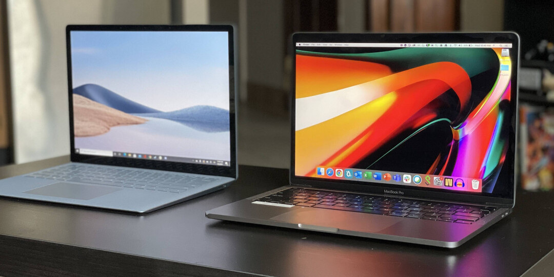 So sánh Surface Laptop 4 vs Macbook Air M1