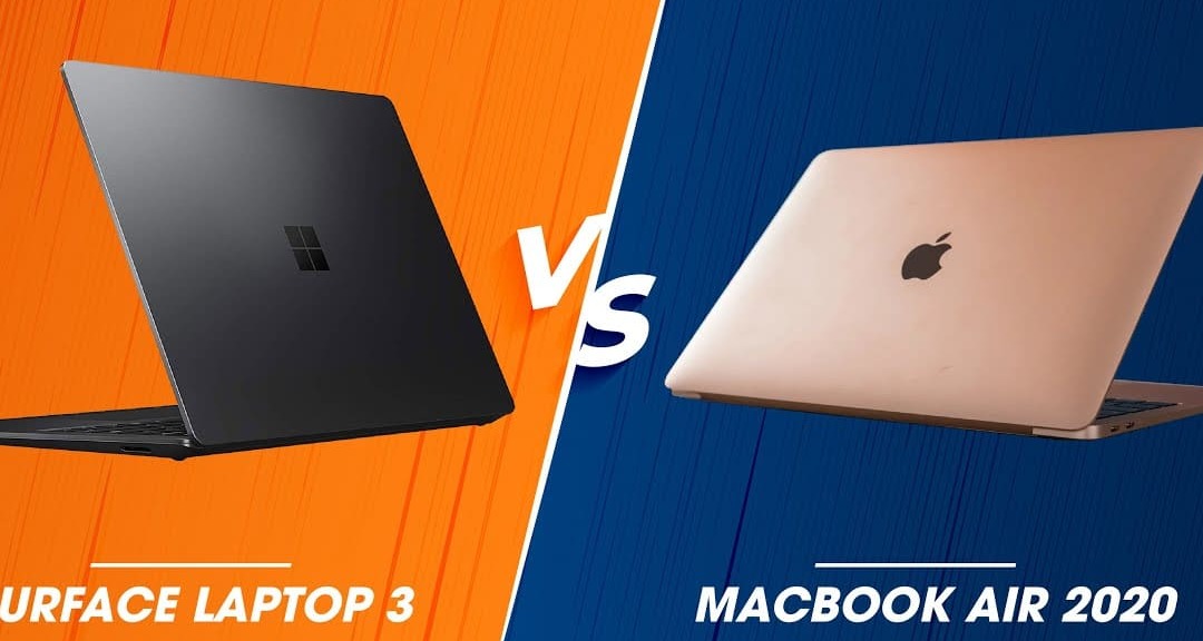 So sánh laptop Macbook vs Surface