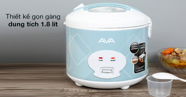 Ava Rice Cooker Cùng Limosa tìm hiểu và so sánh nồi cơm điện AVA và Hitachi
