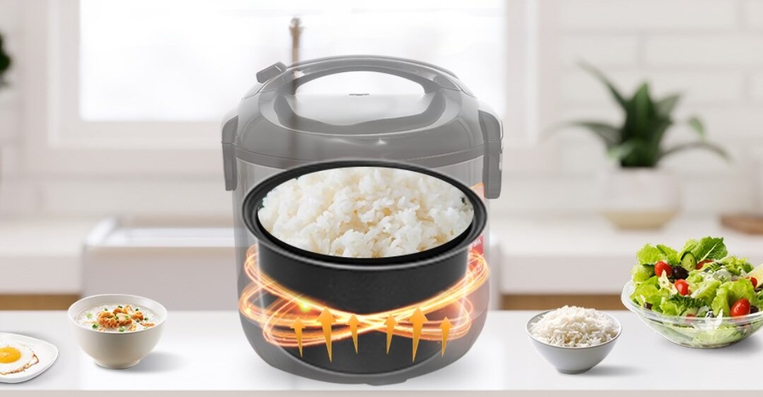 So sánh nồi cơm điện Crytal và Sanaky