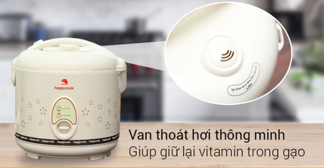 So sánh nồi cơm điện Happycook và Toshiba