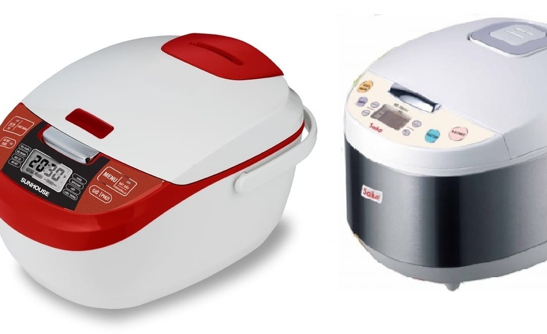 So sánh nồi cơm điện Hommy và Lock&Lock về kiểu dáng