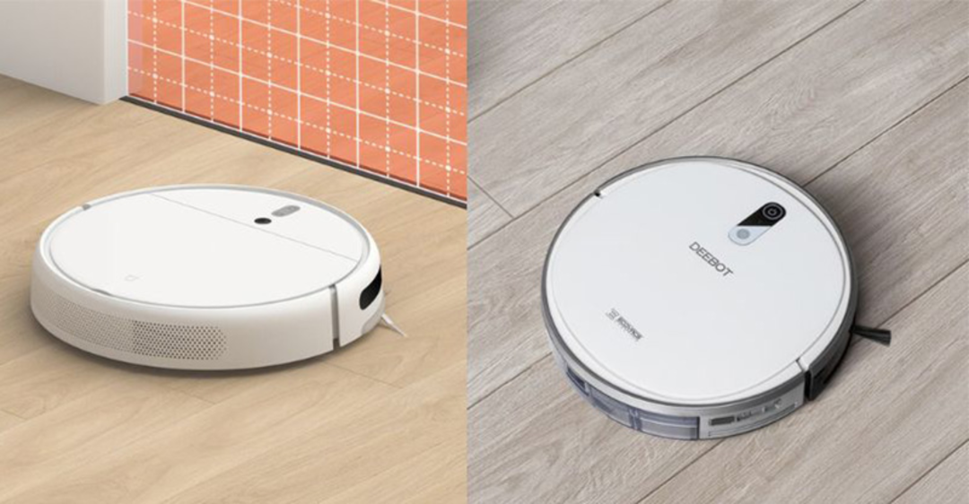 So sánh robot hút bụi Ecovacs Deebot Ozmo Slim 11 vs Xiaomi SKV4093GL