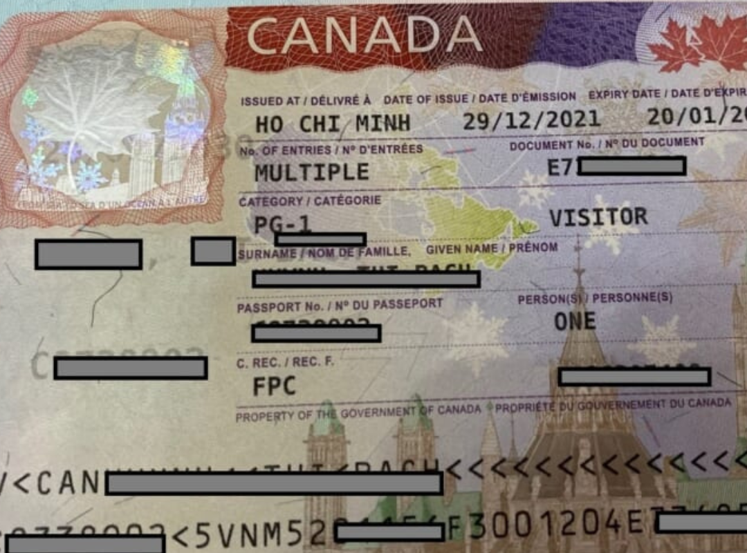 Thủ tục xin visa du lịch Canada