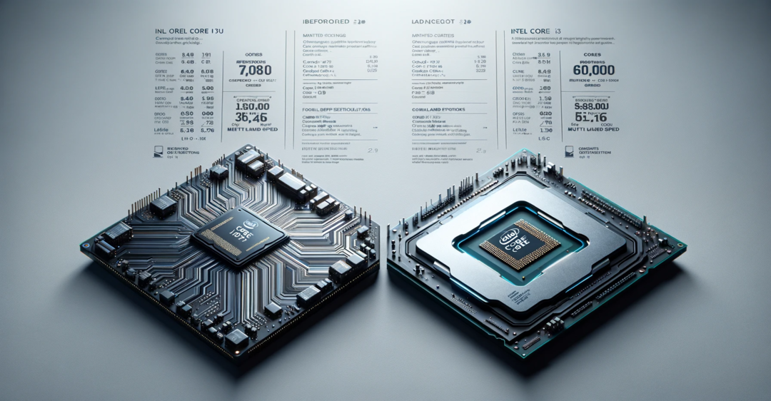 Tổng quan đặc điểm kỹ thuật so sánh Intel Core i7 1355U vs i3 1115G4