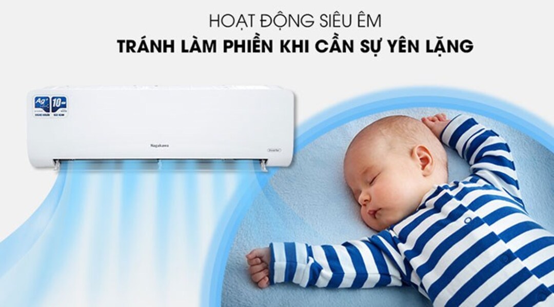 Chế độ hoạt động siêu êm của máy lạnh