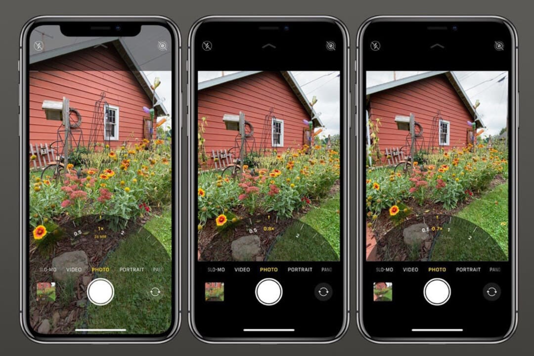 iPhone nào có camera góc rộng