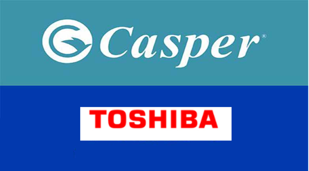 máy lạnh Toshiba và Casper