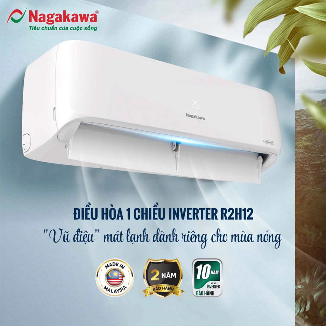 máy lạnh Toshiba vs Nagakawa