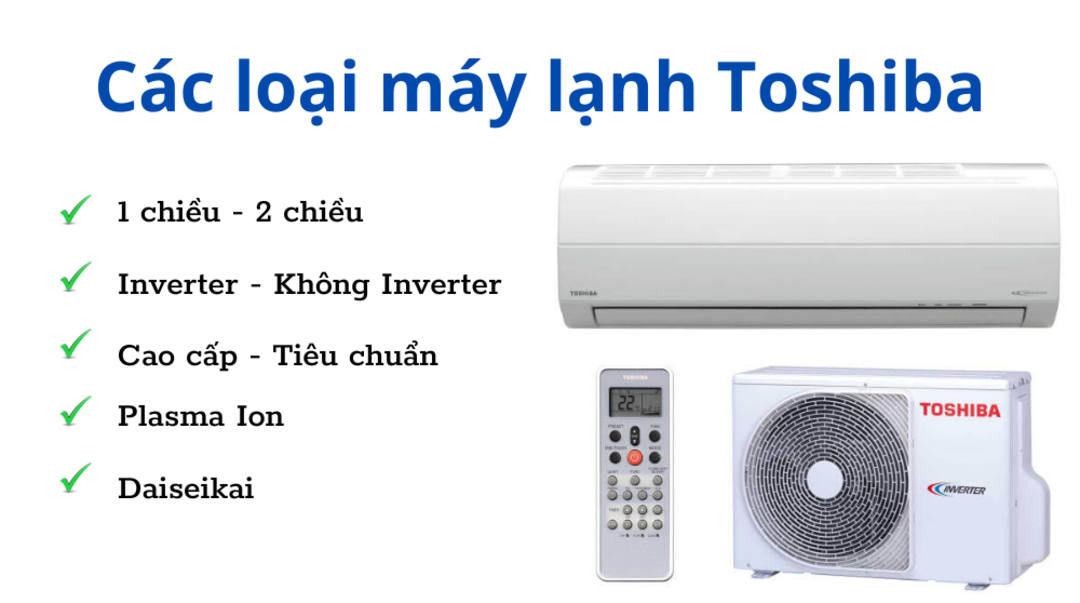 máy lạnh Toshiba vs TCL