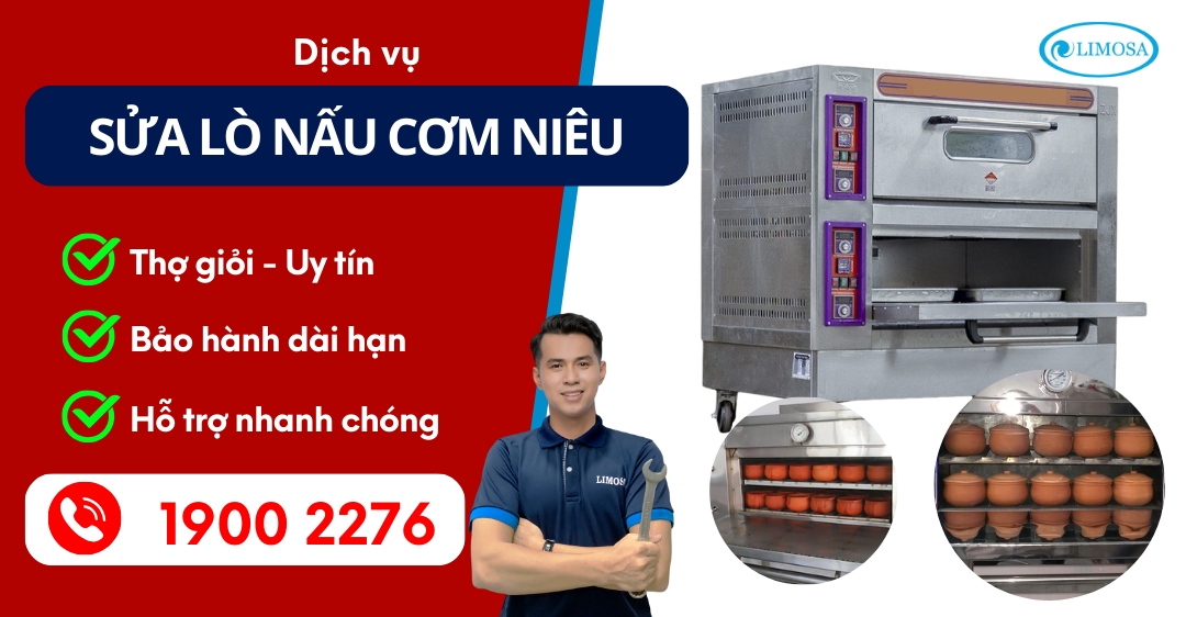 Sửa Lò Nấu Cơm Niêu Limosa