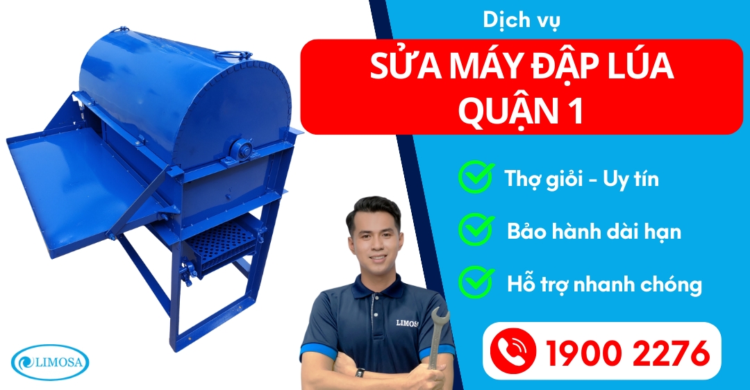Sửa Máy Đập Lúa Quận 1 Limosa