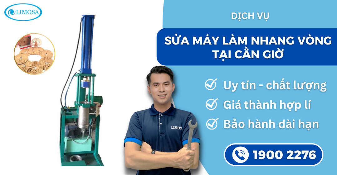 Sửa máy làm nhang vòng tại Cần Giờ Limosa