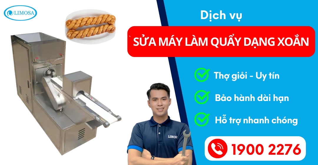 Sửa Máy Làm Quẩy Dạng Xoắn Limosa