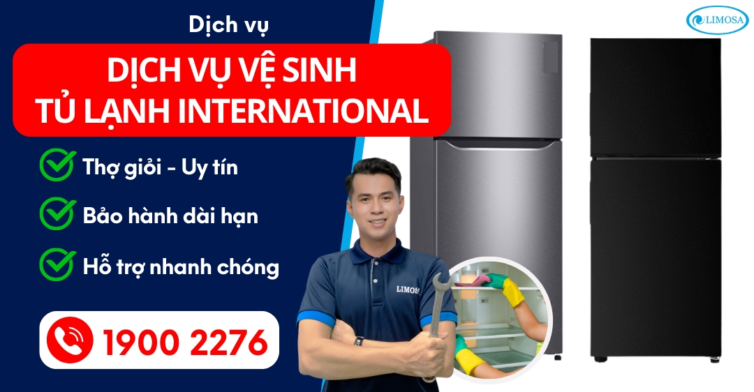 Dịch Vụ Vệ Sinh Tủ Lạnh International Limosa