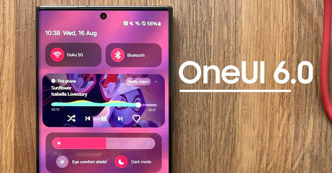 So sánh One UI 6.0 và các phiên bản trước
