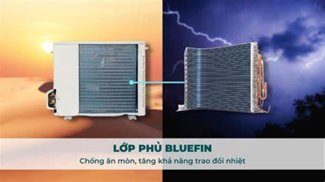 Tìm hiểu lớp phủ chống ăn mòn BlueFin trong máy lạnh