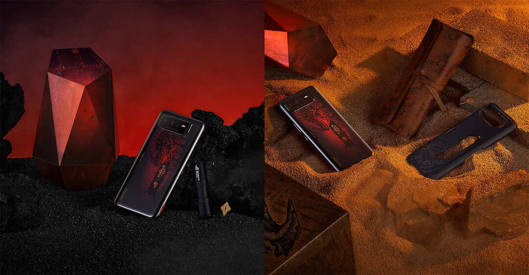 Mở hộp Asus ROG 6 Diablo