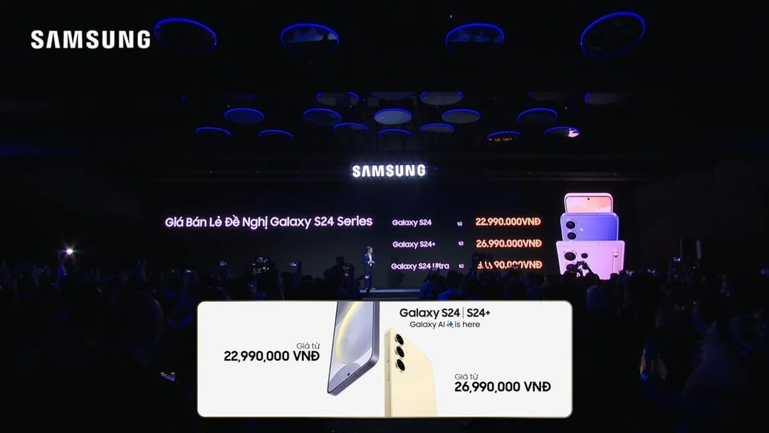 đánh giá khả năng chống nước của Samsung Galaxy S24