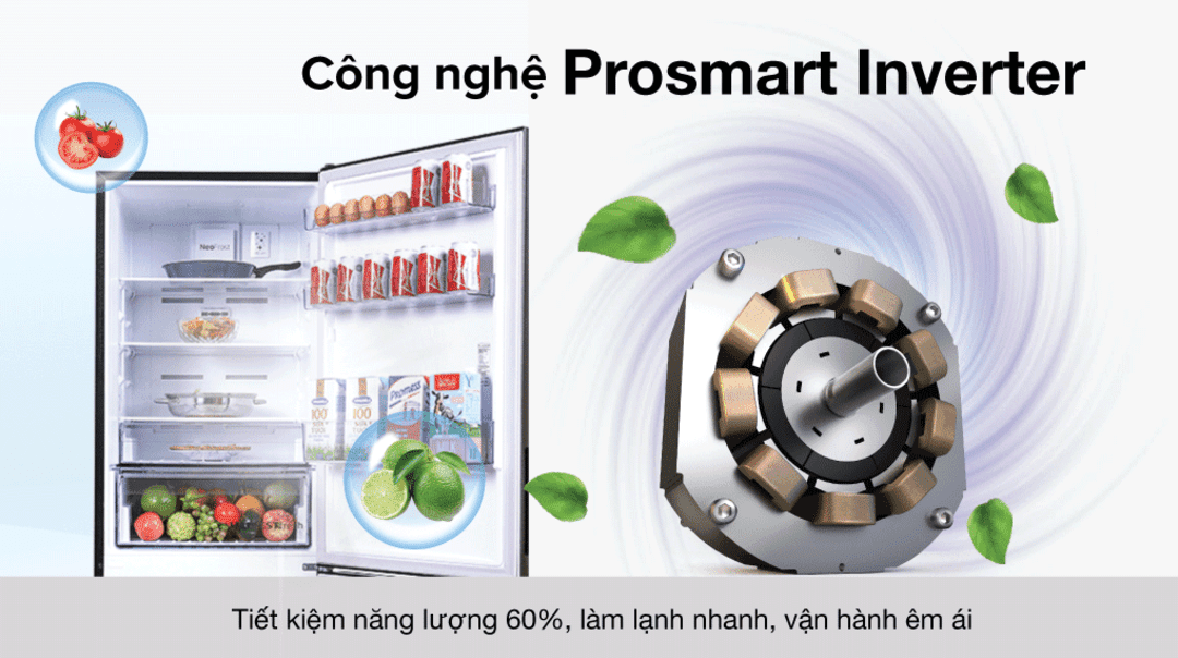 Công nghệ ProSmart Inverter trên tủ lạnh Beko và sự tiện ích cho người dùng