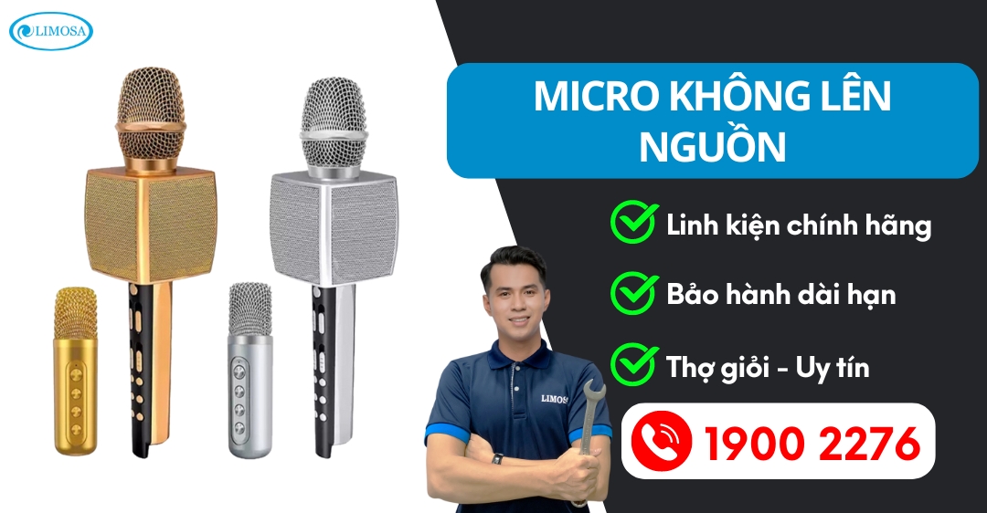 Micro Không Lên Nguồn Limosa