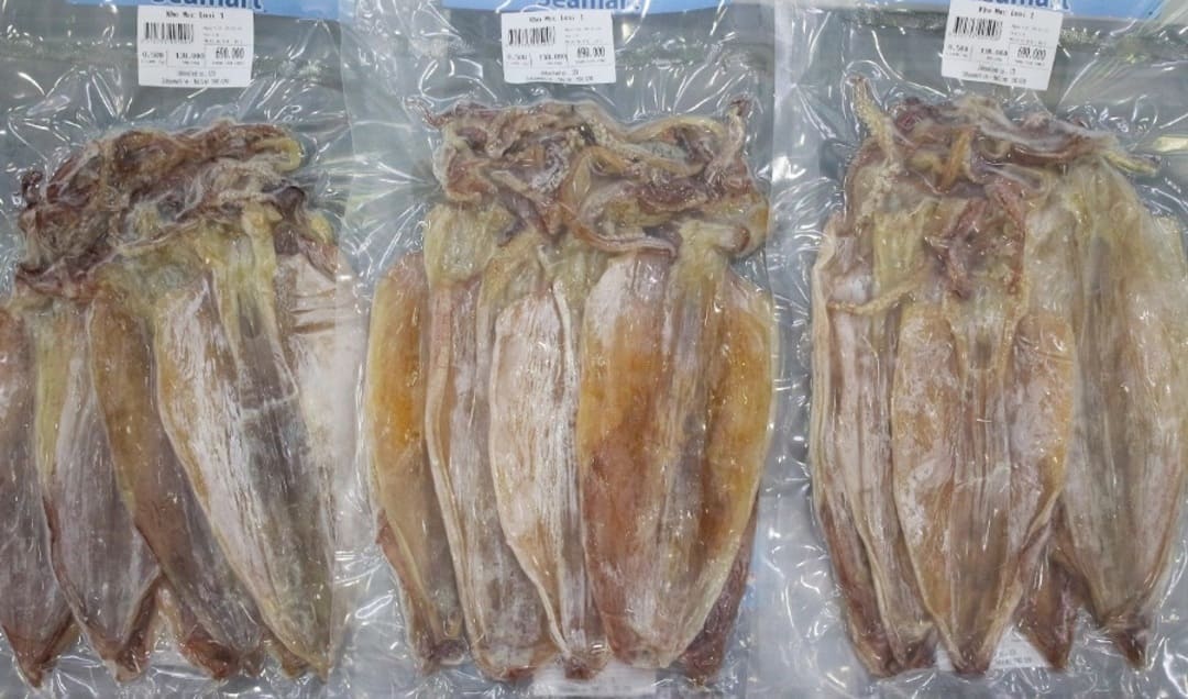 Một số lưu ý khi bảo quản mực khô