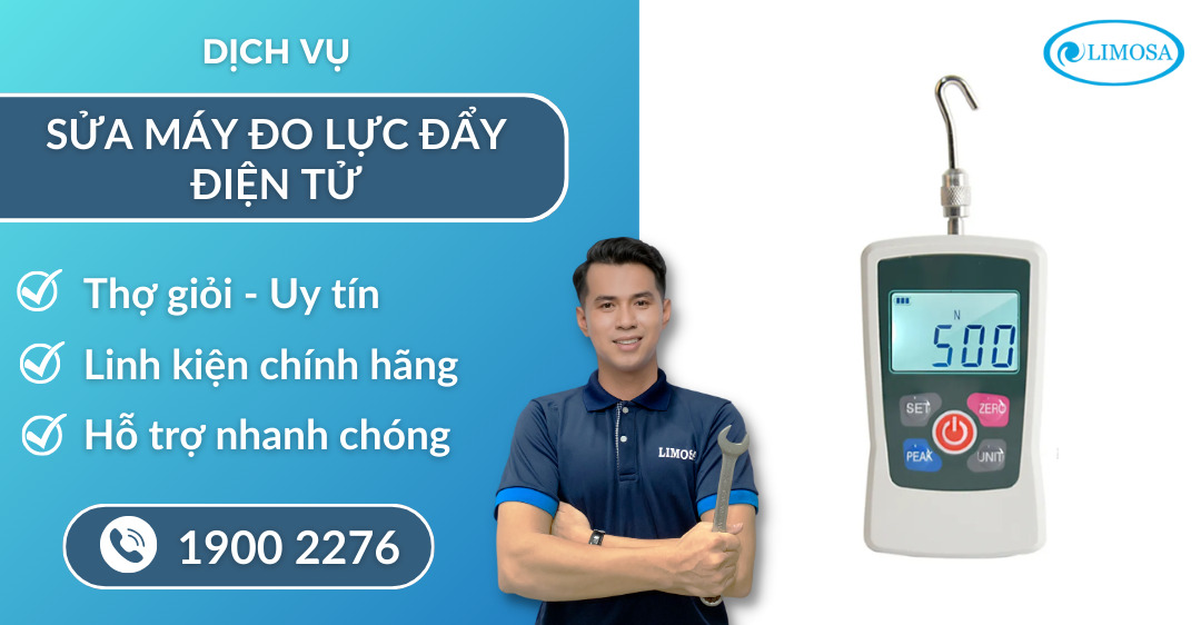 sửa máy đo lực đẩy điện tử Limosa