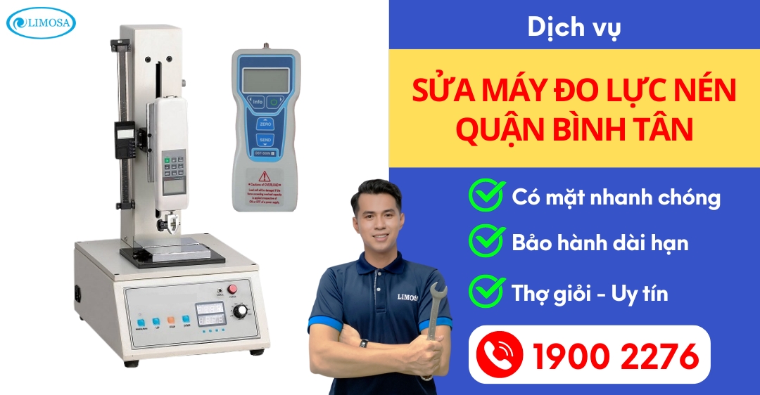 Sửa Máy Đo Lực Nén Quận Bình Tân Limosa