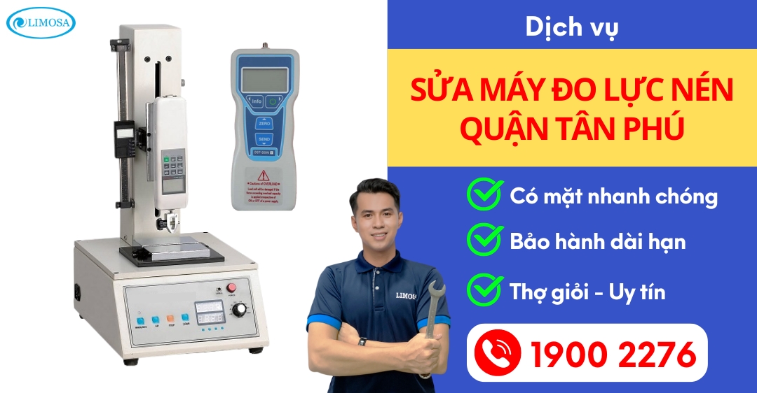 Sửa Máy Đo Lực Nén Quận Tân Phú Limosa