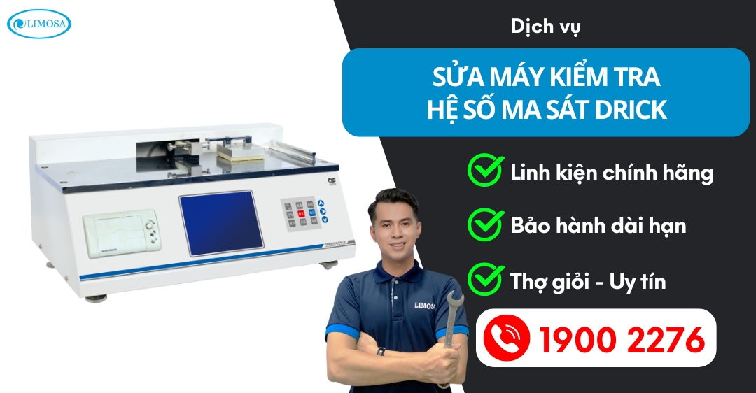 Sửa Máy Kiểm Tra Hệ Số Ma Sát Drick Limosa