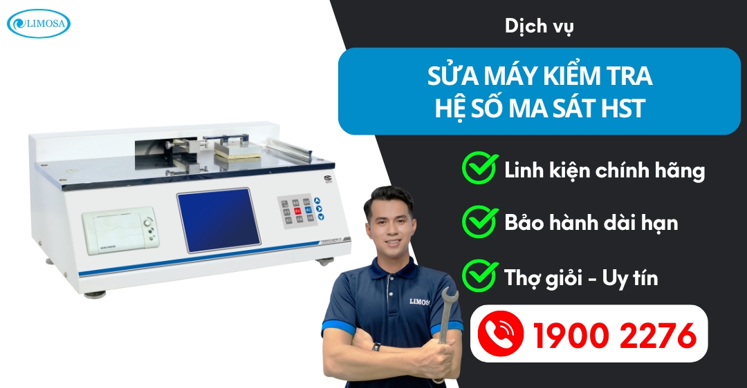 Sửa Máy Kiểm Tra Hệ Số Ma Sát HST Limosa