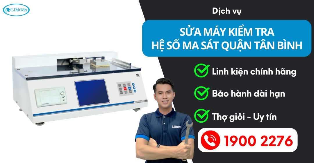 Sửa Máy Kiểm Tra Hệ Số Ma Sát Quận Tân Bình Limosa
