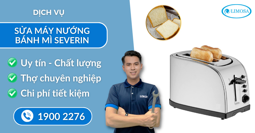 sửa máy nướng bánh mì Severin Limosa