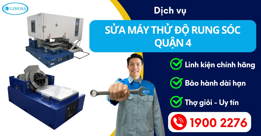 Sửa Máy Thử Độ Rung Sóc Quận 4 Limosa