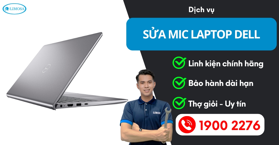 Sửa Mic Laptop Dell Limosa