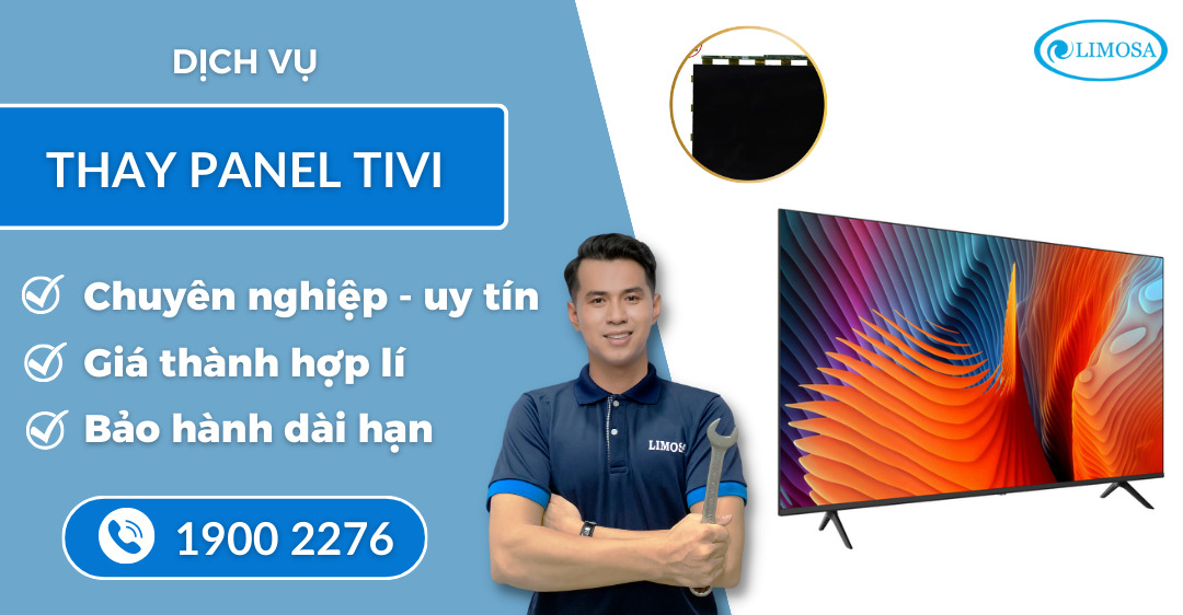 thay panel tivi Limosa