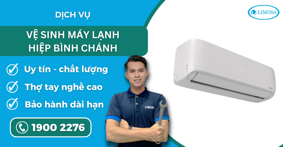 vệ sinh máy lạnh hiệp bình chánh Limosa