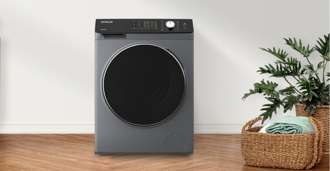 Máy giặt Hitachi BD-SX120HL-W giặt 12kg, sấy 6kg