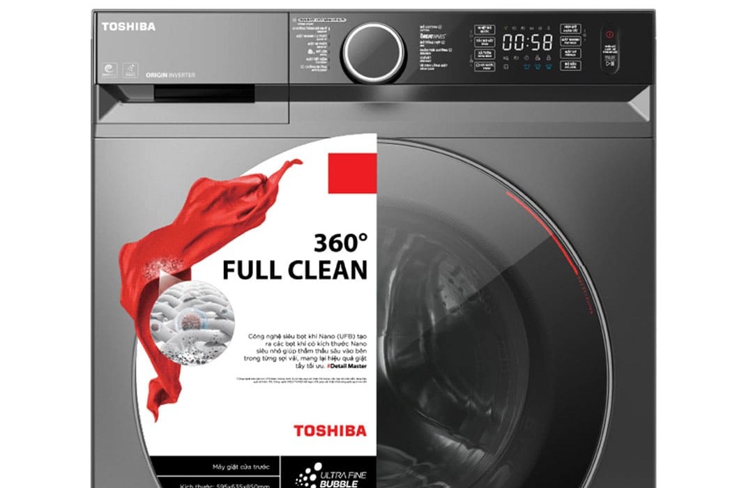 Máy giặt Toshiba Inverter 13kg DUM1400LV (MK)