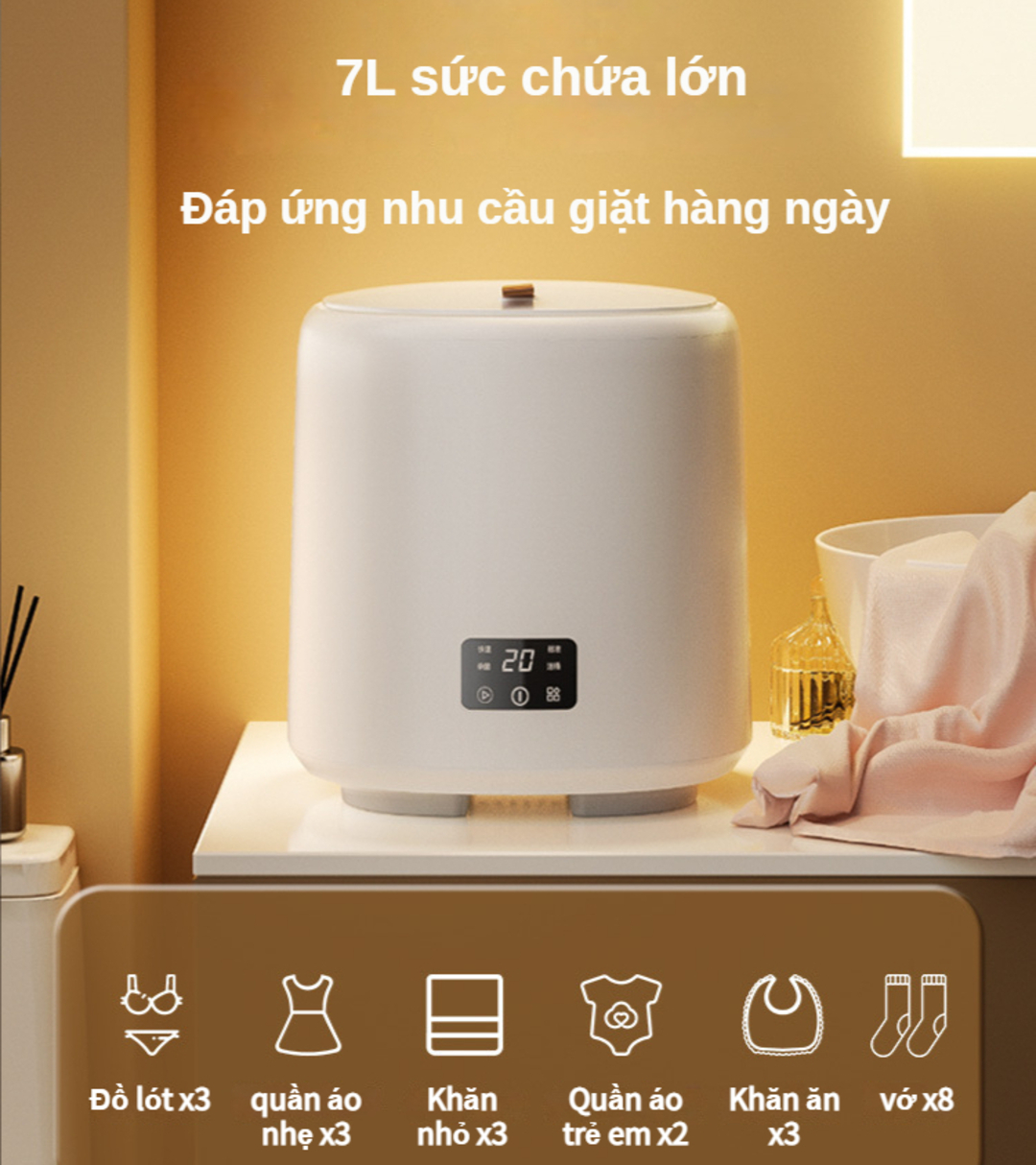 Máy giặt mini POCKETOP