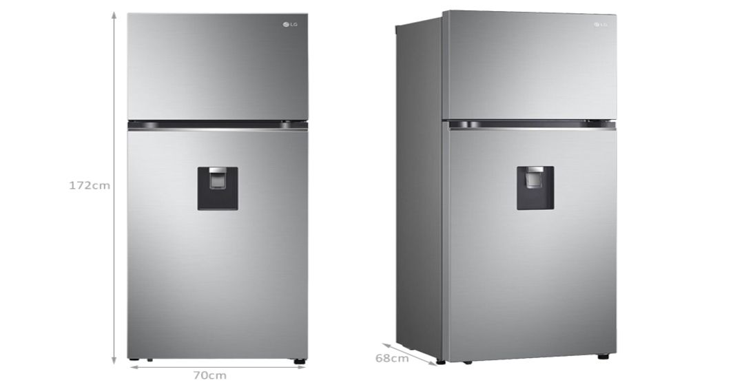 Tủ lạnh LG Inverter 374 lít GN-D372PS