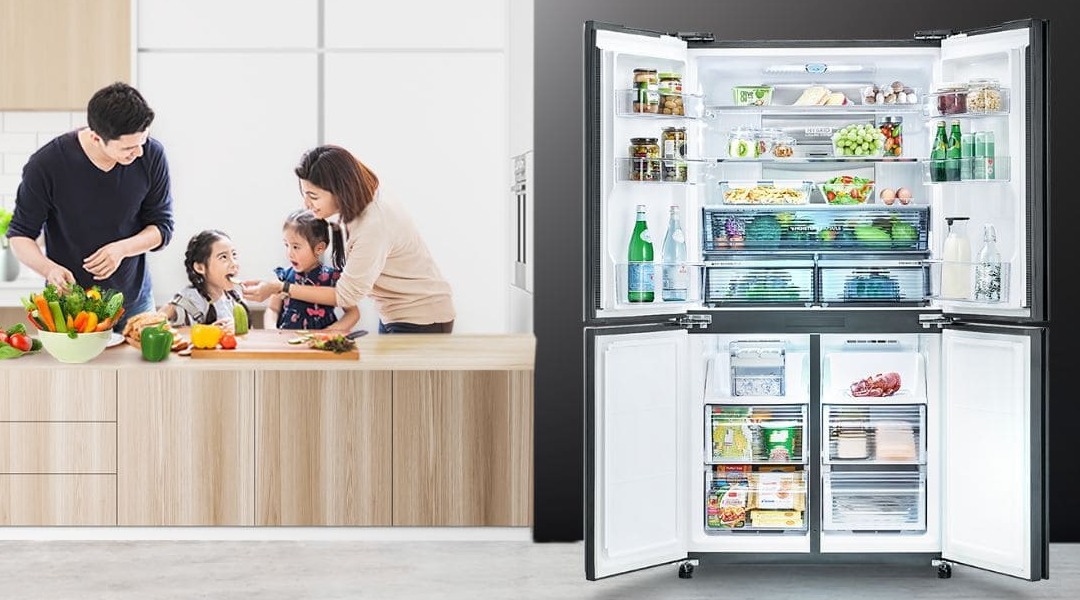 Tủ lạnh Mitsubishi Electric Inverter 555L MR-LX68EM-GSL-V