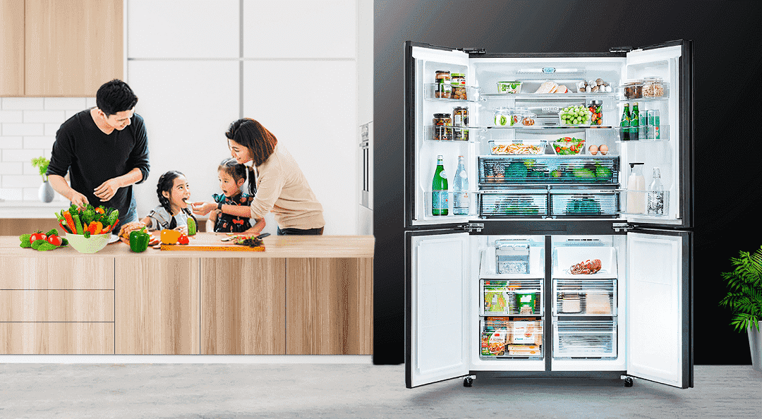 Tủ lạnh Sharp Inverter 253 lít SJ-X281E-DS