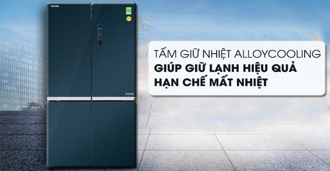 Tủ lạnh Toshiba Inverter 622 lít GR-RF690WE-PGV