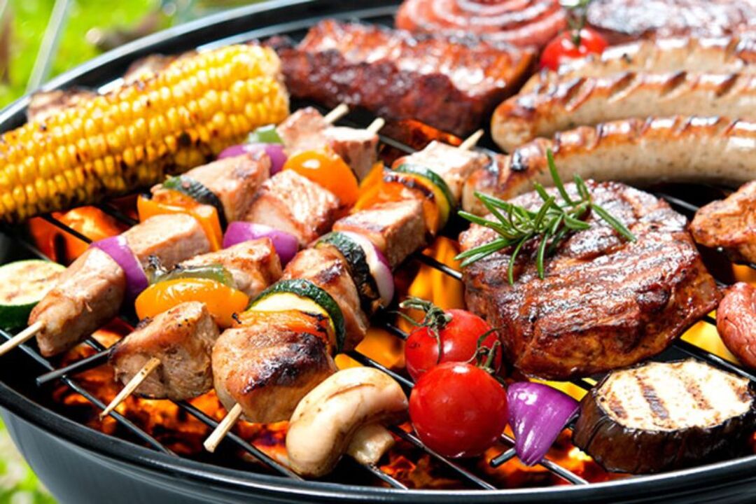 Các loại đồ nướng